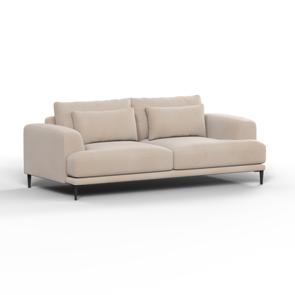 Valen 2 Seater Sofa — Deep Seating with Oversized Cushions