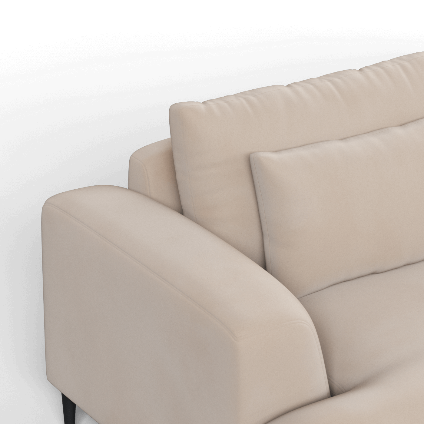 Valen 2 Seater Sofa — Deep Seating with Oversized Cushions