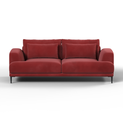 Valen 2 Seater Sofa — Deep Seating with Oversized Cushions