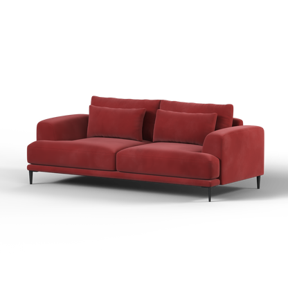 Valen 2 Seater Sofa — Deep Seating with Oversized Cushions