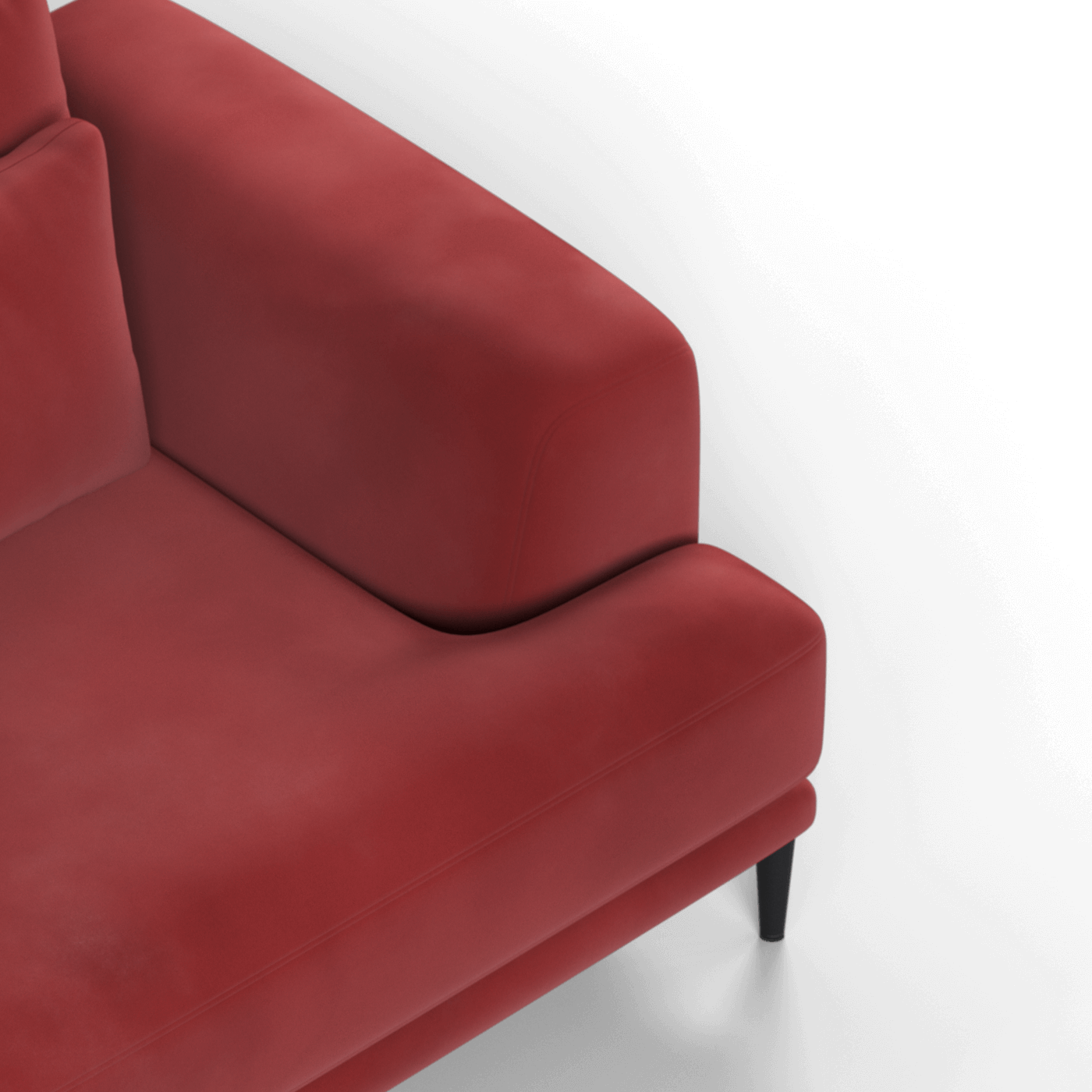 Valen 2 Seater Sofa — Deep Seating with Oversized Cushions