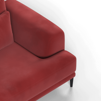 Valen 2 Seater Sofa — Deep Seating with Oversized Cushions