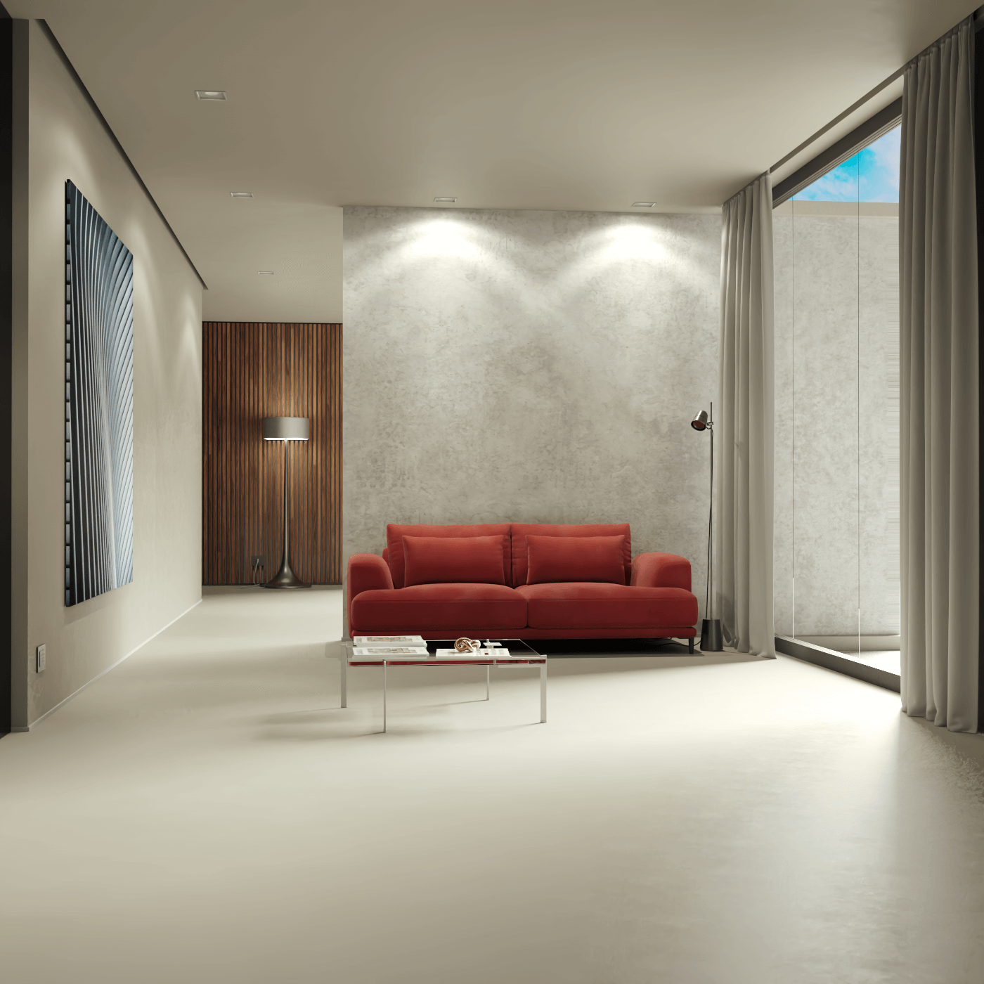Valen 2 Seater Sofa — Deep Seating with Oversized Cushions