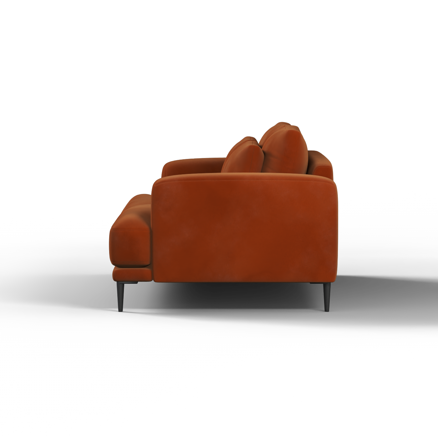 Valen 2 Seater Sofa — Deep Seating with Oversized Cushions