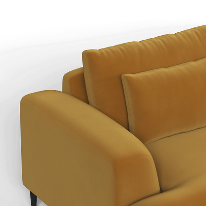 Valen 2 Seater Sofa — Deep Seating with Oversized Cushions