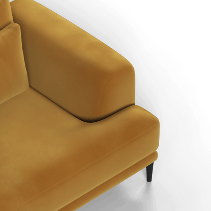 Valen 2 Seater Sofa — Deep Seating with Oversized Cushions