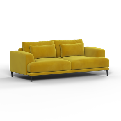 Valen 2 Seater Sofa — Deep Seating with Oversized Cushions