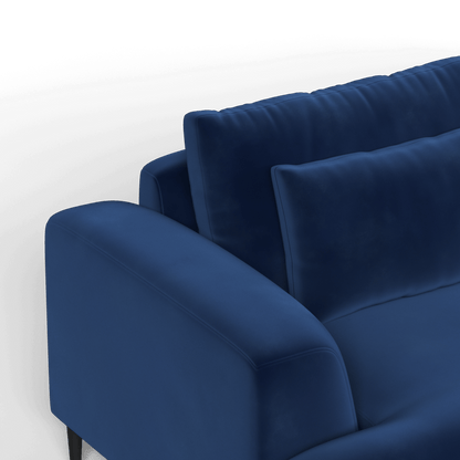 Valen 2 Seater Sofa — Deep Seating with Oversized Cushions