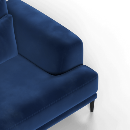 Valen 2 Seater Sofa — Deep Seating with Oversized Cushions