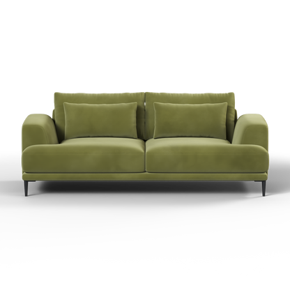 Valen 2 Seater Sofa — Deep Seating with Oversized Cushions