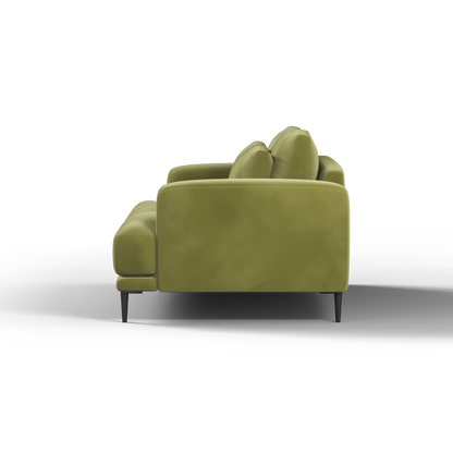 Valen 2 Seater Sofa — Deep Seating with Oversized Cushions