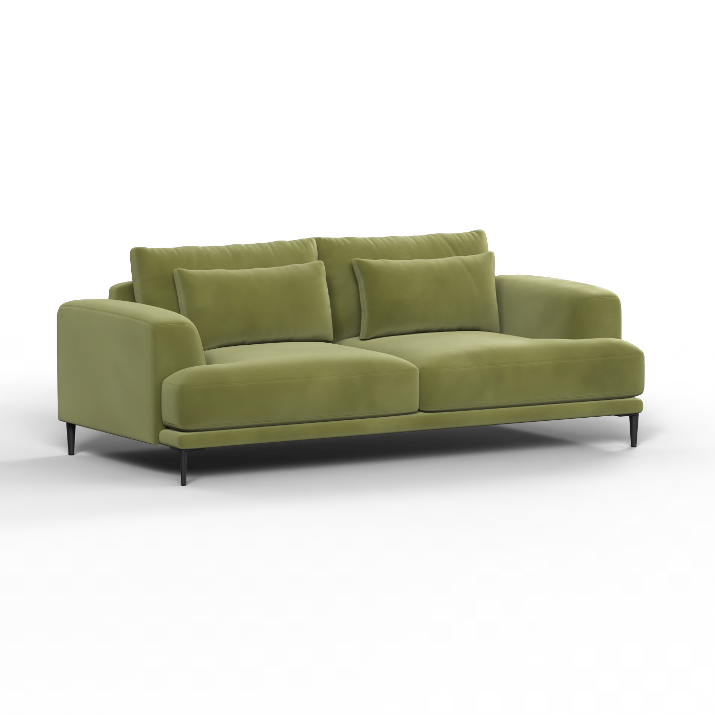 Valen 2 Seater Sofa — Deep Seating with Oversized Cushions