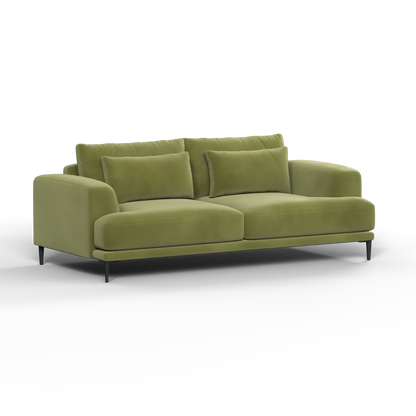 Valen 2 Seater Sofa — Deep Seating with Oversized Cushions
