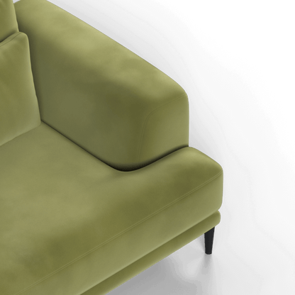 Valen 2 Seater Sofa — Deep Seating with Oversized Cushions