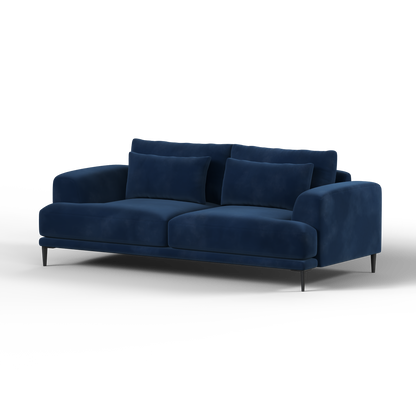 Valen 2 Seater Sofa — Deep Seating with Oversized Cushions
