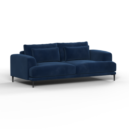 Valen 2 Seater Sofa — Deep Seating with Oversized Cushions