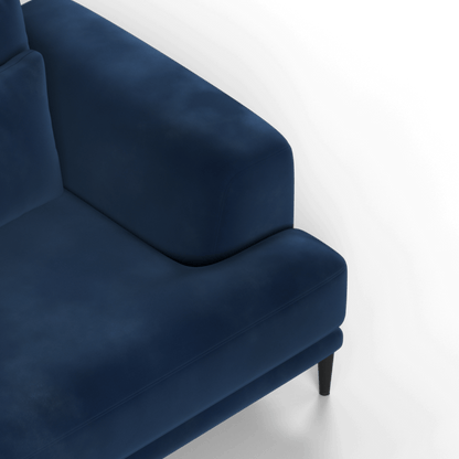 Valen 2 Seater Sofa — Deep Seating with Oversized Cushions