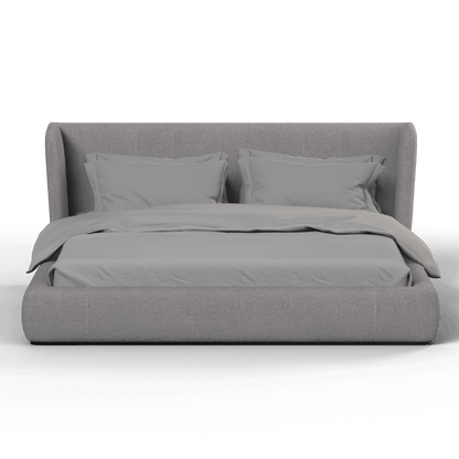 Valentina bed in Boucle Baloo Fabric