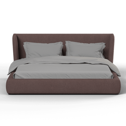 Valentina bed in Boucle Baloo Fabric