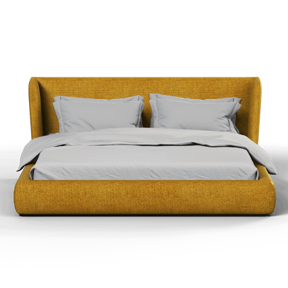 Valentina bed in Boucle Hevia Fabric