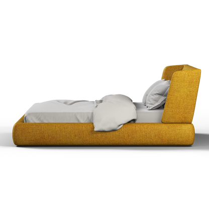 Valentina bed in Boucle Hevia Fabric