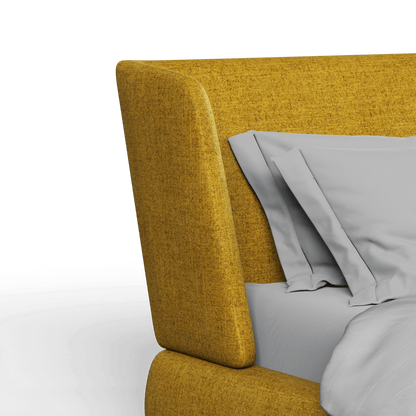 Valentina bed in Boucle Hevia Fabric