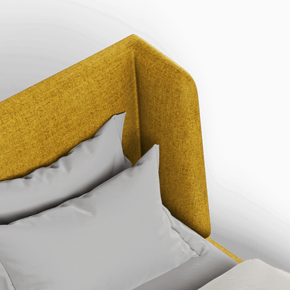 Valentina bed in Boucle Hevia Fabric
