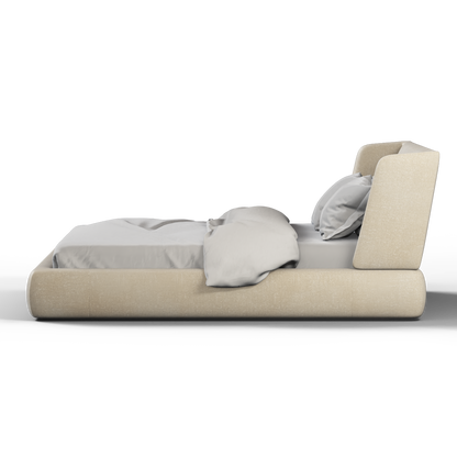 Valentina bed in Boucle Hevia Fabric