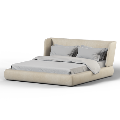 Valentina bed in Boucle Hevia Fabric