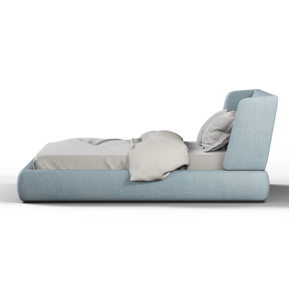 Valentina bed in Boucle Hevia Fabric