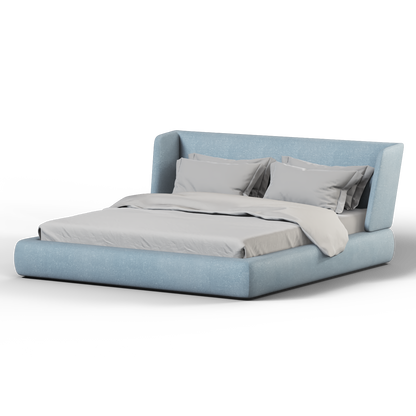 Valentina bed in Boucle Hevia Fabric