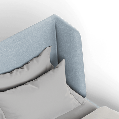 Valentina bed in Boucle Hevia Fabric